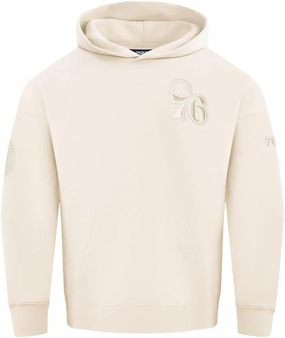 Mens NBA Neutral Fleece Pull Over Hoodie