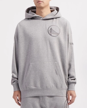 Mens NBA Neutral Fleece Pull Over Hoodie
