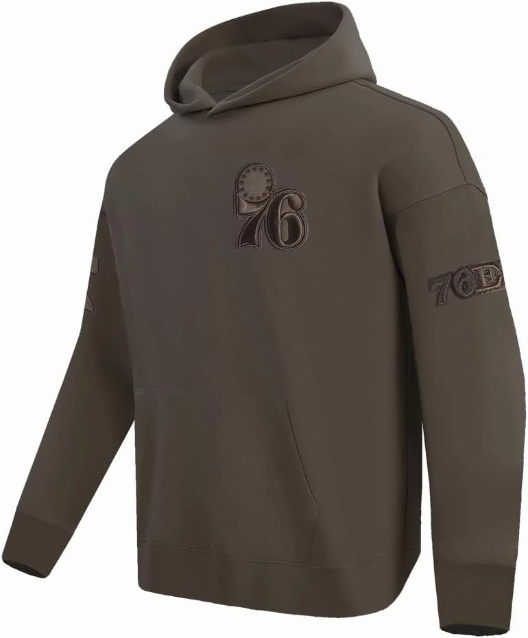 Mens NBA Neutral Fleece Pull Over Hoodie