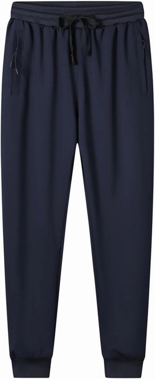 MOHEM Boys' Pull on Athletic Sweatpants Fleece Jogger Workout Pants with Zipper Pockets