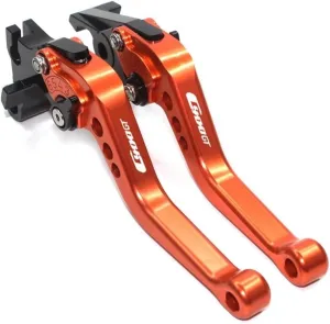 Motorbike Drum Brakes Motorcycle CNC Short Brake Clutch Levers Handle Bar Grip for BMW C400GT C 400 GT 2018-2021 Reservoir Levers (Color : E)