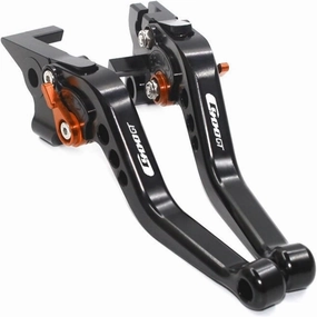 Motorbike Drum Brakes Motorcycle CNC Short Brake Clutch Levers Handle Bar Grip for BMW C400GT C 400 GT 2018-2021 Reservoir Levers (Color : A)