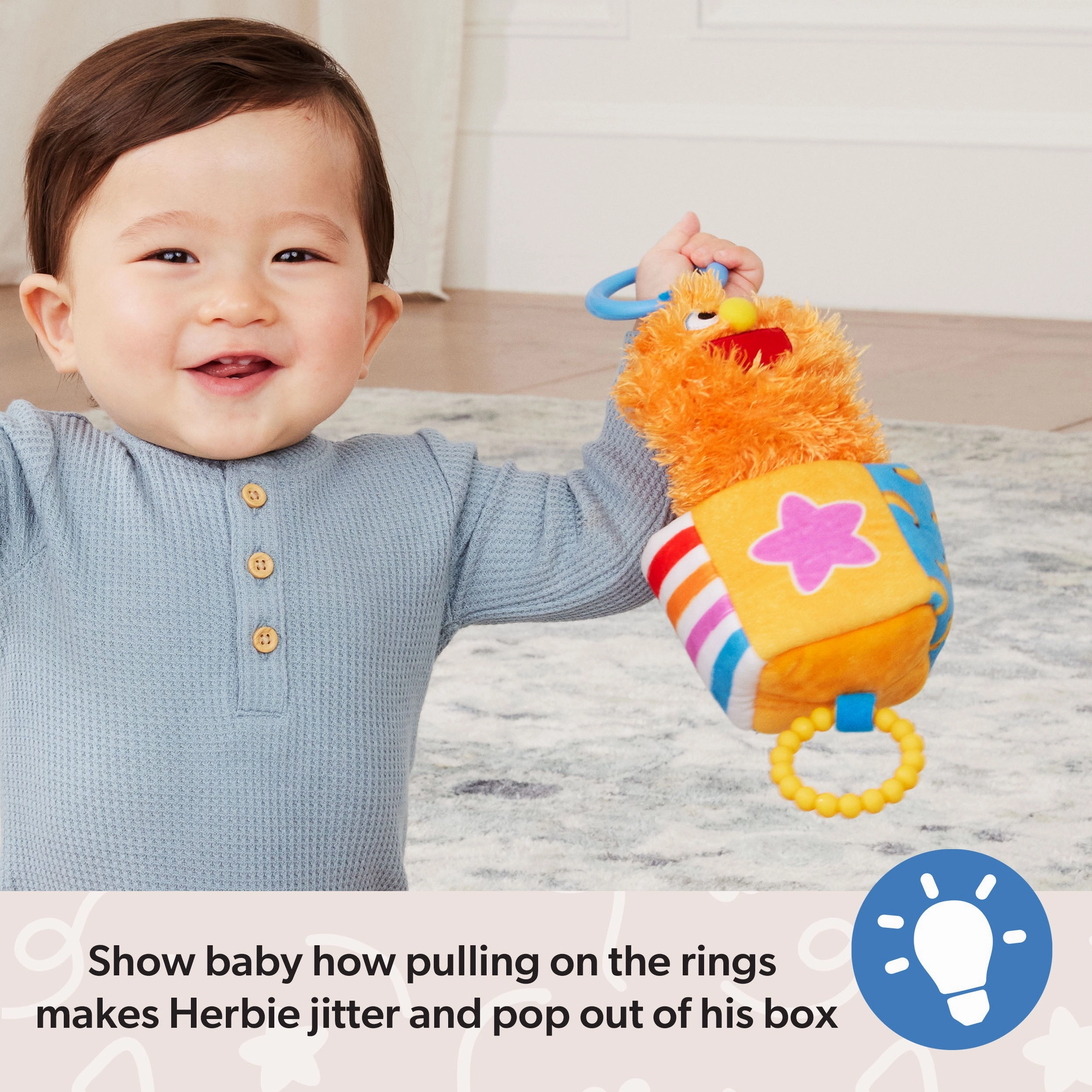 Ms. Rachel BFF Herbie Sensory Take-Along Toy