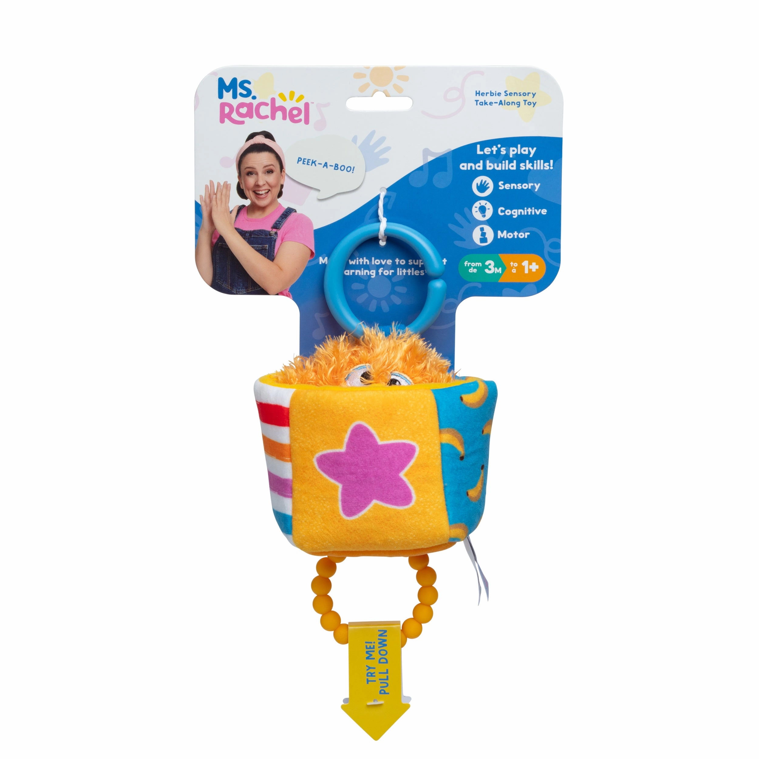 Ms. Rachel BFF Herbie Sensory Take-Along Toy