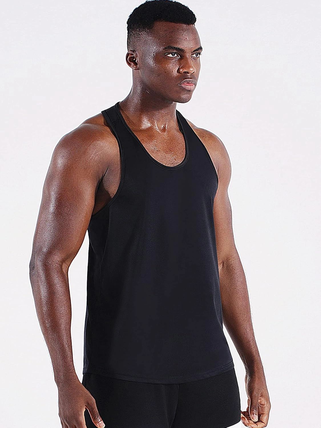 NELEUS Men's 3 Pack Running Tank Top Dry Fit Y-Back Athletic Workout Tank Tops