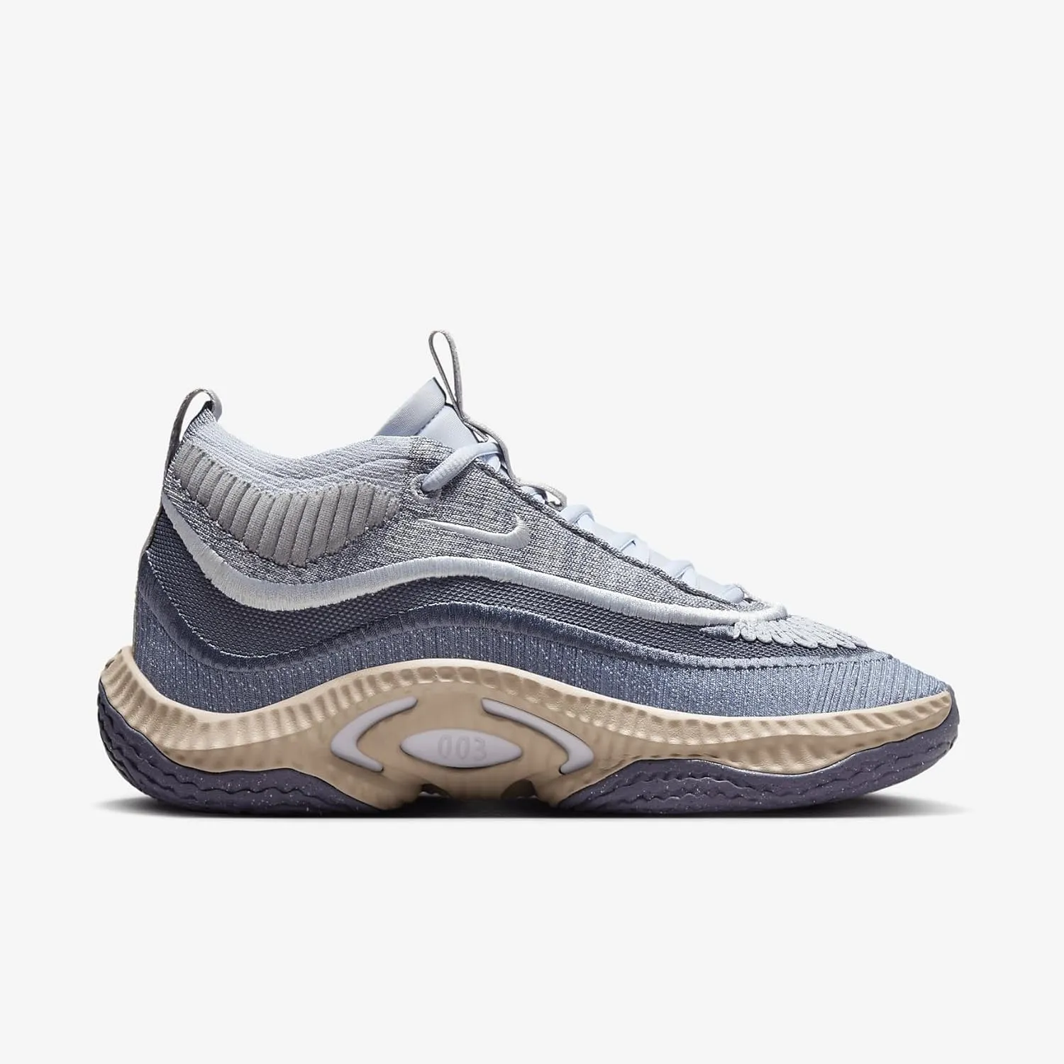 Nike Cosmic Unity 3 Women's Basketball Shoes (FV3526-010, Football Grey/Ashen Slate/Light Carbon/White)