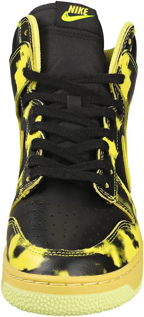 Nike Men's Dunk High EMB Lakers Black/Opti Yellow/Court Purple/Wht (DH0642 001)