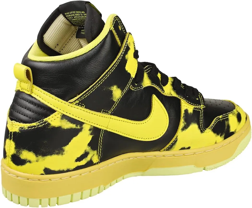 Nike Men's Dunk High EMB Lakers Black/Opti Yellow/Court Purple/Wht (DH0642 001)