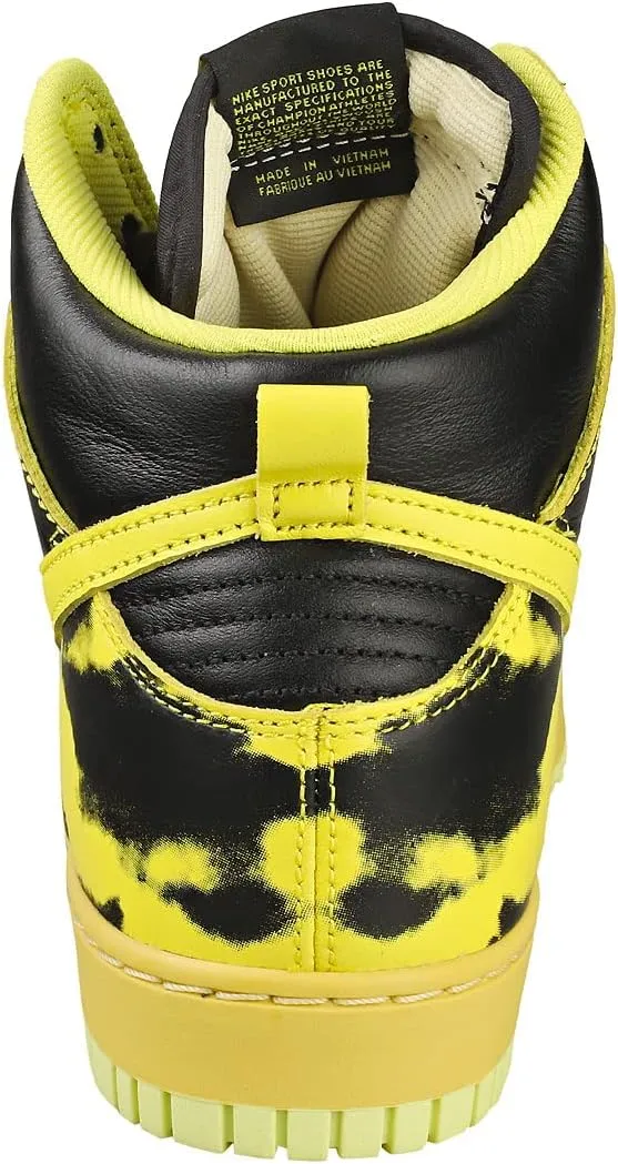 Nike Men's Dunk High EMB Lakers Black/Opti Yellow/Court Purple/Wht (DH0642 001)