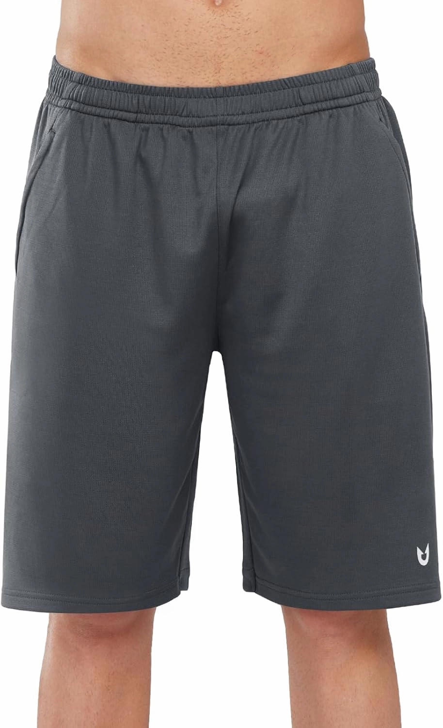 NORTHYARD Men's 10" Athletic Basketball Shorts with Zipper Pockets Quick Dry Lightweight Running Workout Gym Tennis Shorts