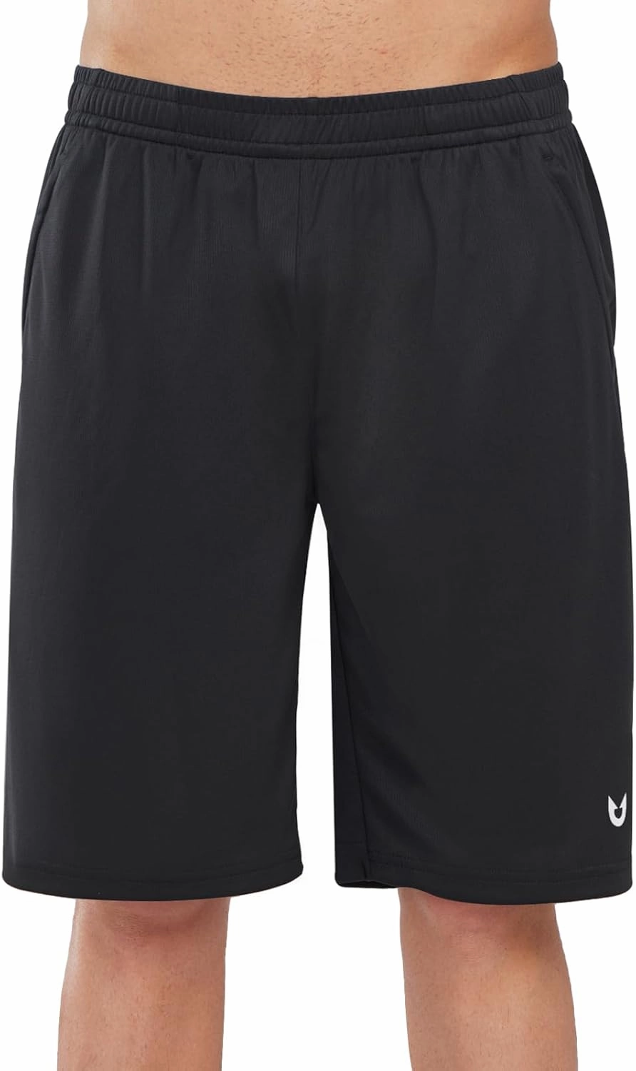 NORTHYARD Men's 10" Athletic Basketball Shorts with Zipper Pockets Quick Dry Lightweight Running Workout Gym Tennis Shorts