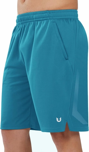 NORTHYARD Men's 10" Athletic Basketball Shorts with Zipper Pockets Quick Dry Lightweight Running Workout Gym Tennis Shorts