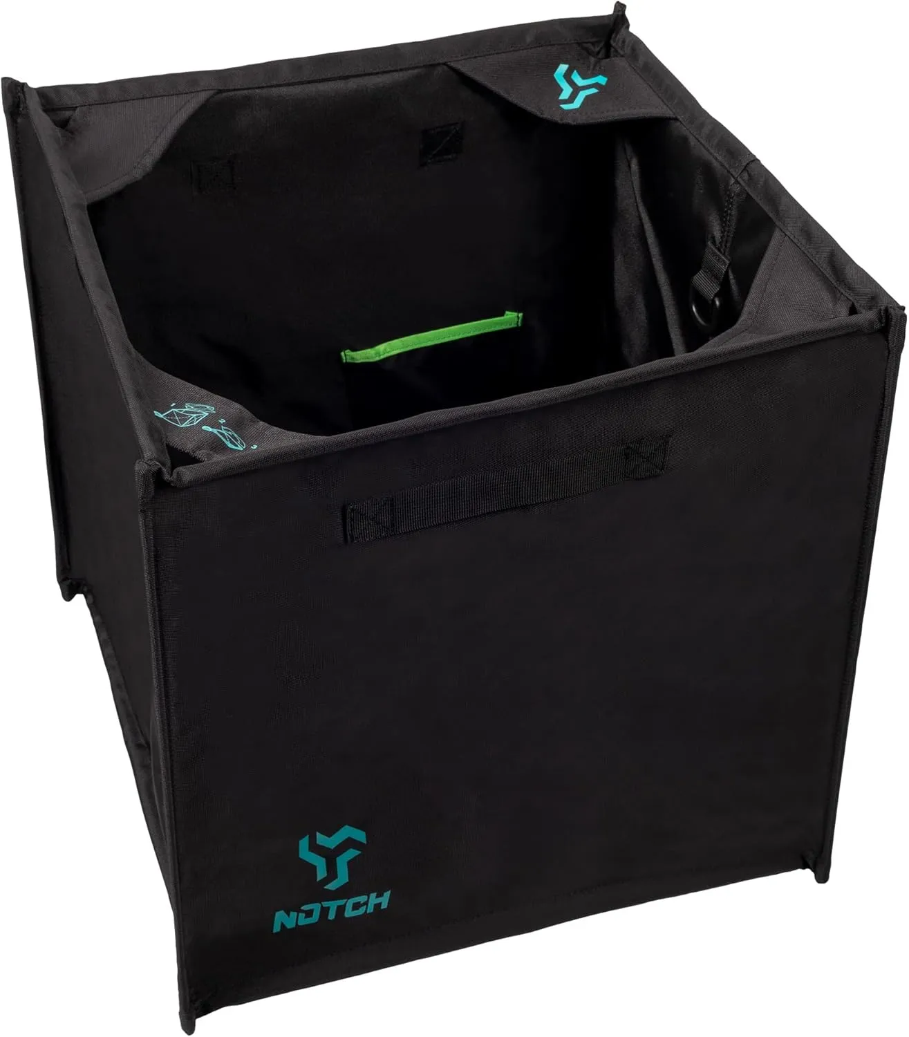 Notch Throwline Pro Folding Cube Black 17x17x17 (32443)