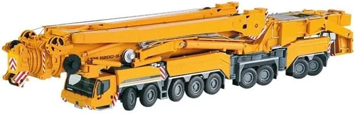 NZG for Liebherr LTM 11200-9.1 Mobile Crane - Yellow Limited Edition 1/50 DIECAST Truck Pre-Built Model