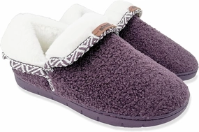 ofoot Women's Warm Fuzzy House Slippers with Back,Faux Fur Bedroom Shoes Soft Thick Memory Foam Plush Lining Indoor Outdoor Non Slip Rubber Soles