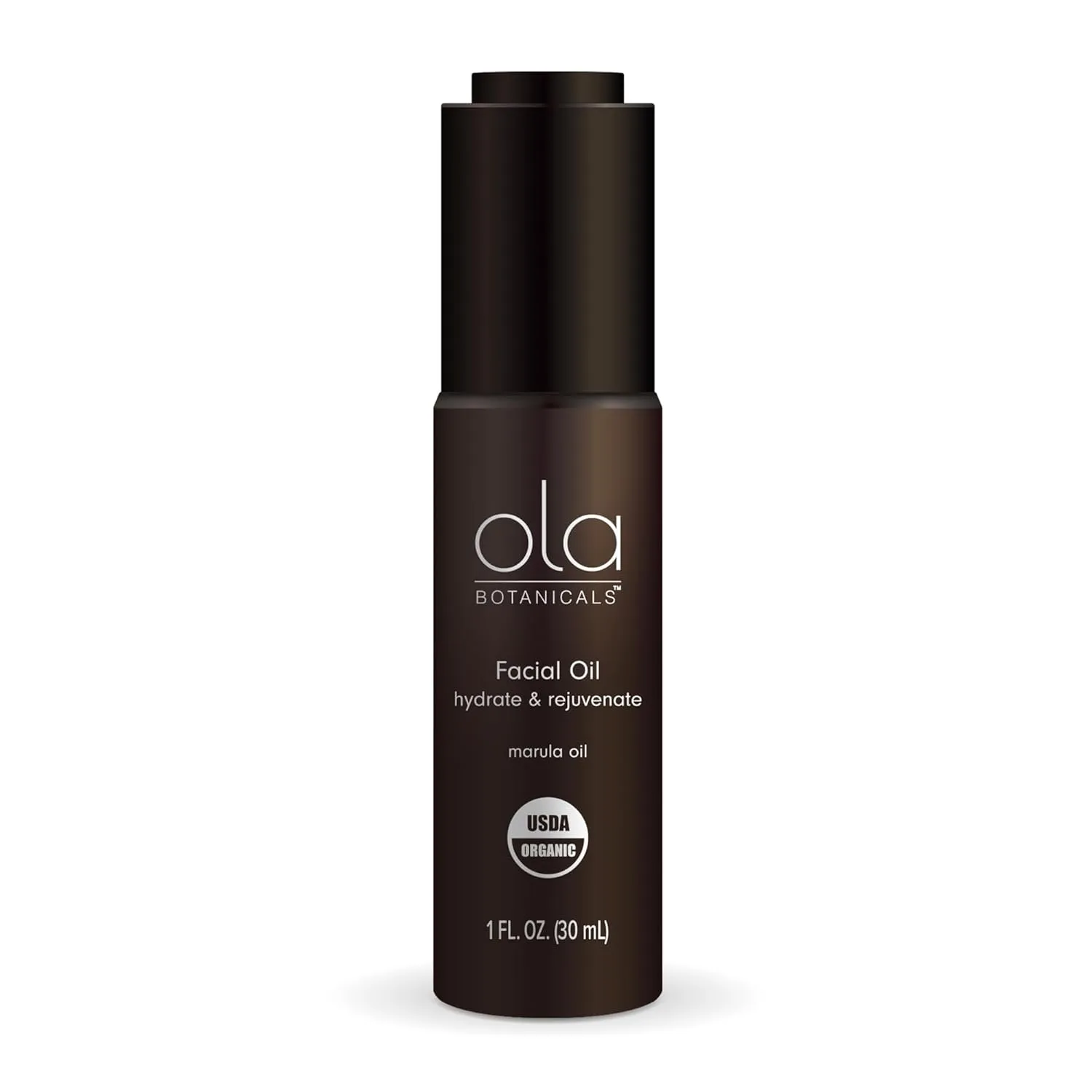 'Ola Botanicals Facial Oil (1 Fl. Oz.), Marula Oil, Hydrating & Rejuvenating, Certified USDA Organic, Cruelty Free, Non-GMO, Dr. Mercola'