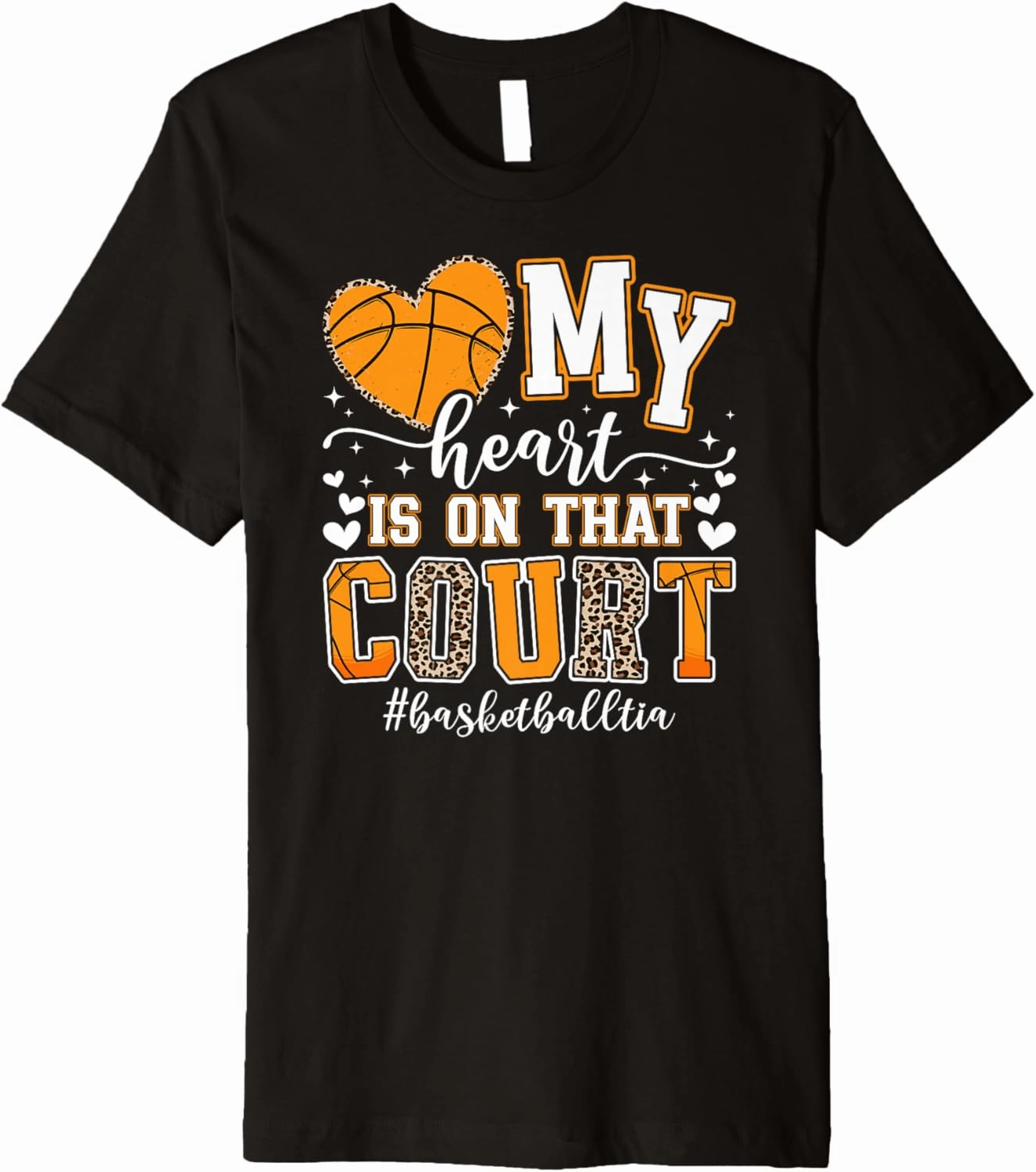 On That Court Basketball Tia Of A Basketball Player Tia Premium T-Shirt