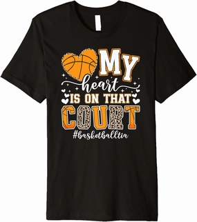 On That Court Basketball Tia Of A Basketball Player Tia Premium T-Shirt
