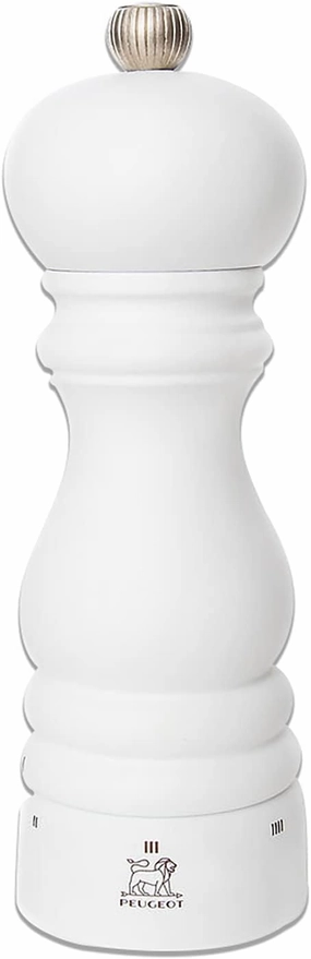 Peugeot Paris u'Select Salt Mill, 7 Inch, Matte White