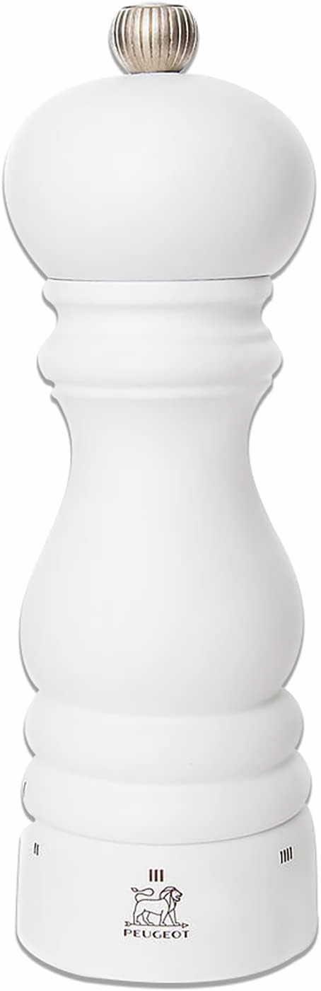 Peugeot Paris u'Select Salt Mill, 7 Inch, Matte White