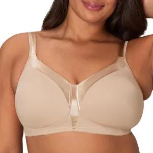 Playtex Women's Wireless Bra, 18 Hour Plus-Size T-Shirt Bras Available, Smoothing, Full Coverage, 4803, Single or 2-Pack