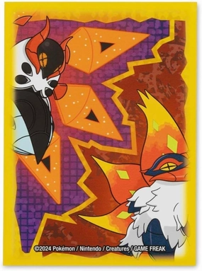Pokémon Center: Pokémon TCG: Slither Wing & Iron Moth Card Sleeves (65 Sleeves)