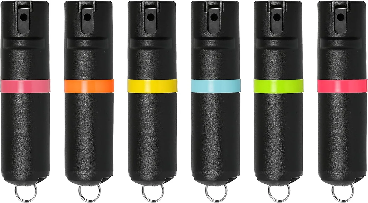 POM Pepper Spray Flip Top - Maximum Strength OC Spray for Self Defense - Tactical Compact & Safe Design - 25 Bursts & 10 ft Range - Powerful & Accurate Stream Pattern…