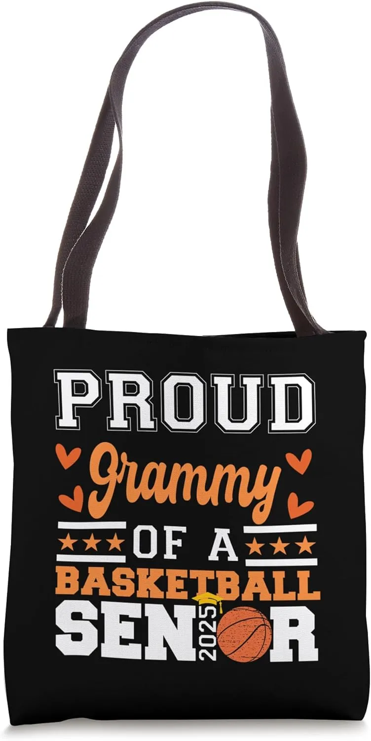 Proud Grammy Of A 2025 Senior Basketball Graduate Grad 2025 Tote Bag