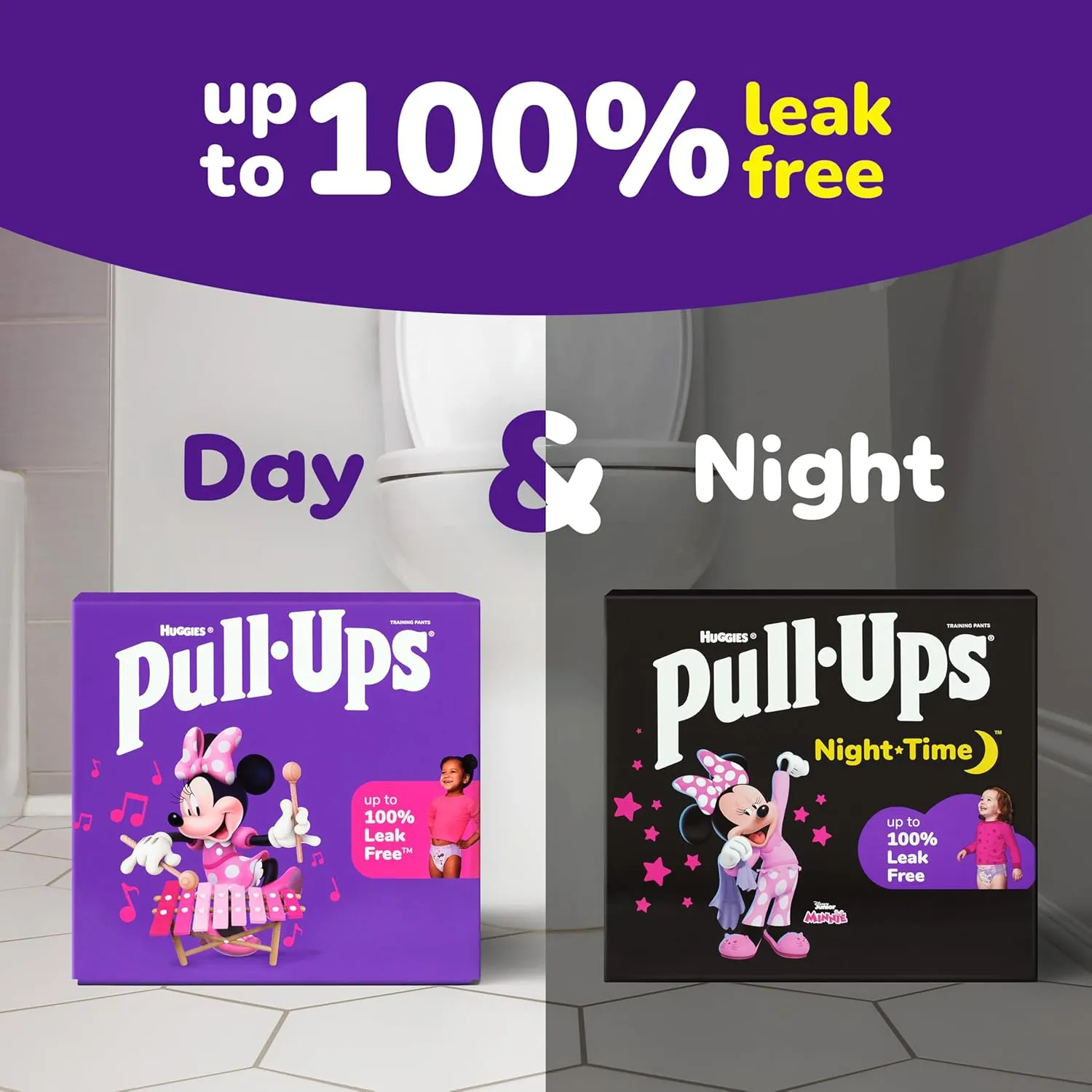 Pull-Ups Girls' Potty Training Pants, Size 4T-5T Training Underwear (38-50 lbs), 99 Count (3 Packs of 33)