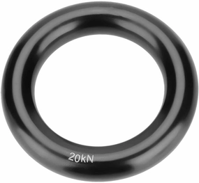 Rappel Ring 20KN Multifunctional Aluminum Rock Climbing O Ring 12mm Rappel Gear Downhill Equipment for Descender Rappel Rock