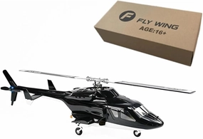 RC Helicopter Model, Flying FW450L Airwolf 450 2.4G RC Six-Channel Military Helicopter Model with GPS Positioning, Toy Gift for Kids and Adults (PNP Version/Without Remote Controller Battery)