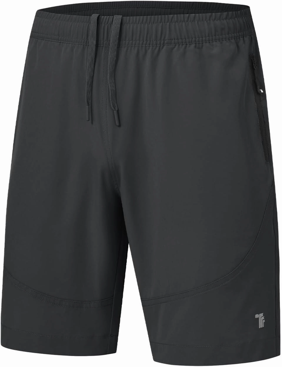 Rdruko Men's Hiking Shorts with Zipper Pockets 7'' Lightweight Quick Dry Workout Shorts Running Athletic Shorts