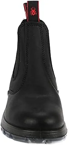 Red Back Boots UBBK Black Soft Toe Size