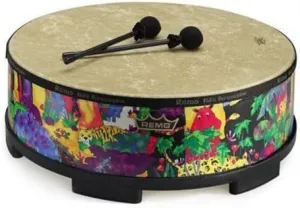 Remo KD-5822-01 Kids Percussion Gathering Drum - Fabric Rain Forest, 22"