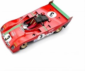 Resin Car Vehicle Model Fit for Ferrari 312PB #3 TargaFlorio 1972 1 18 Alloy Fully Open Simulation Racing Model Limited Edition Souvenir Festive Deluxe Gift