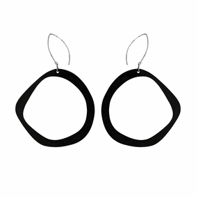 Retro hoops in black