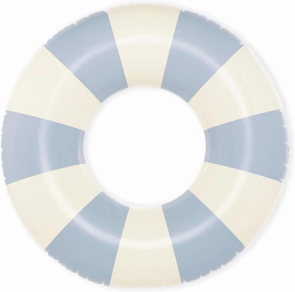 Retro Inflatable Swim Ring, Striped Pool Float for Adults, Durable Leak-Proof PVC Tube for Beach, Lake, and Pool Party – Easy to Inflate & Travel-Friendly