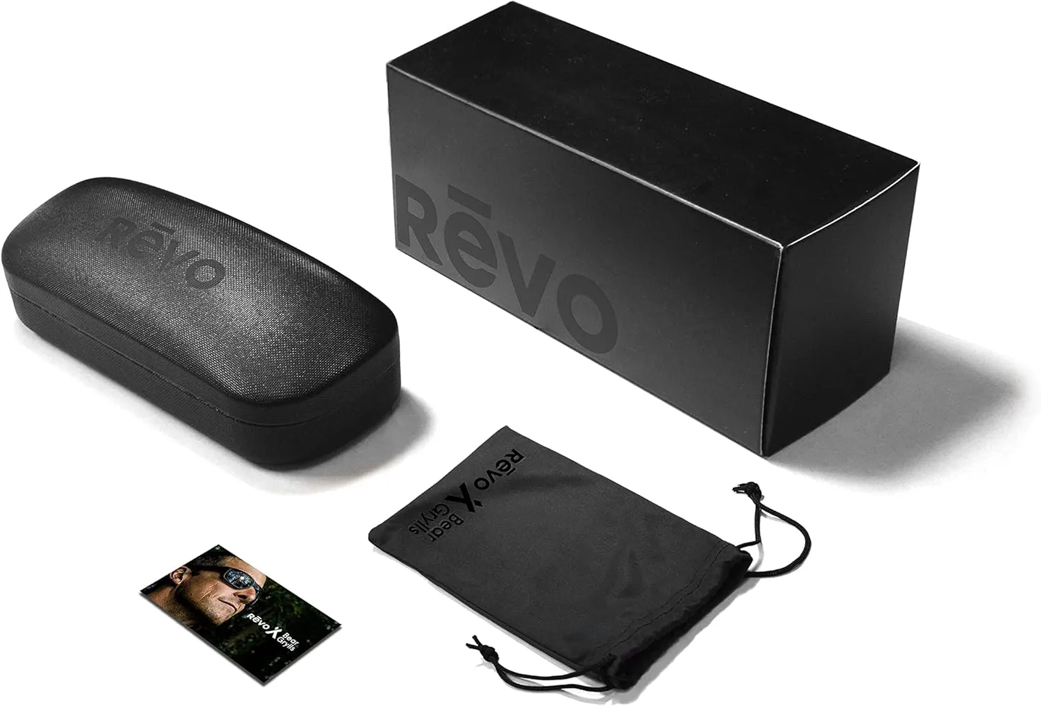 Revo Sunglasses Caper: Polarized Lens with Bendable Performance Wrap Frame