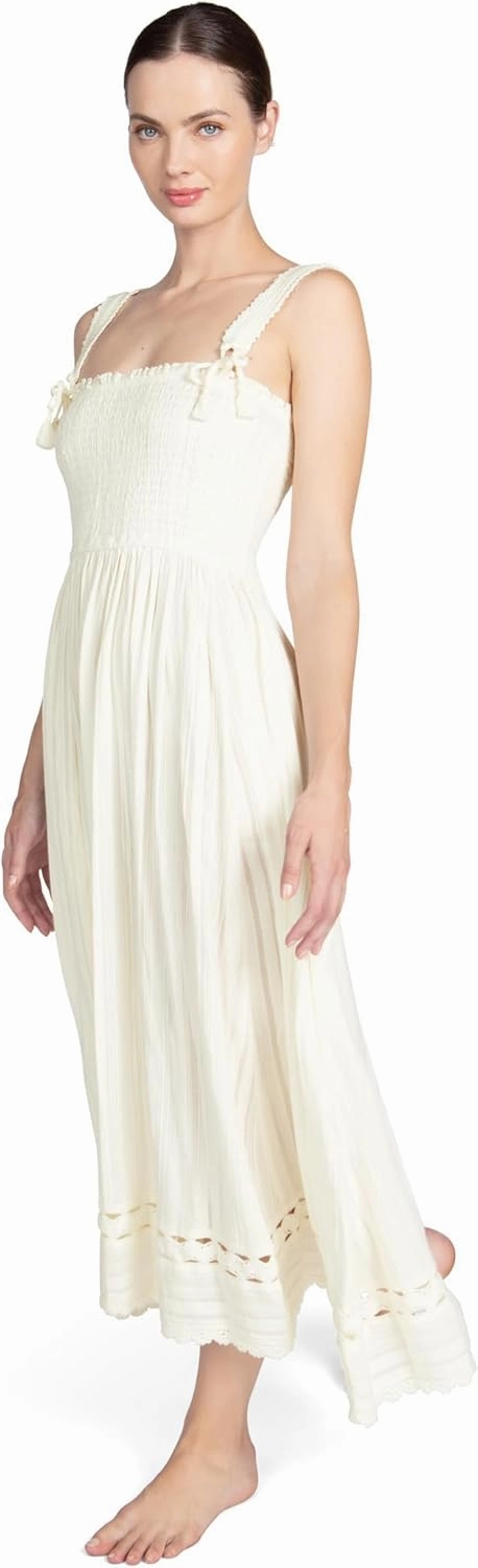 Robin Piccone Women's Jo Smocked Long Dress