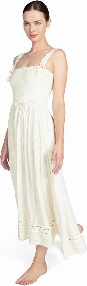Robin Piccone Women's Jo Smocked Long Dress