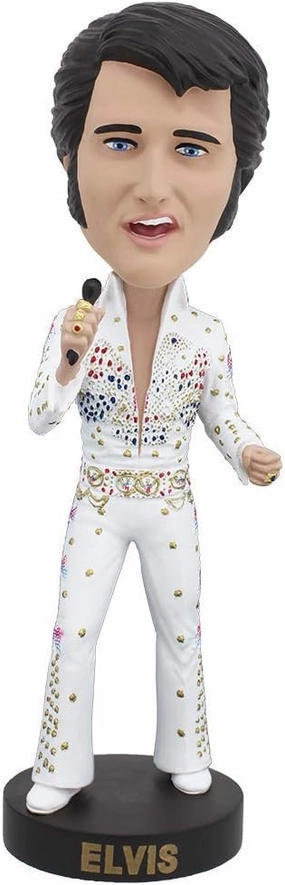Royal Bobbles Elvis Presley Aloha from Hawaii Collectible Bobblehead Statue