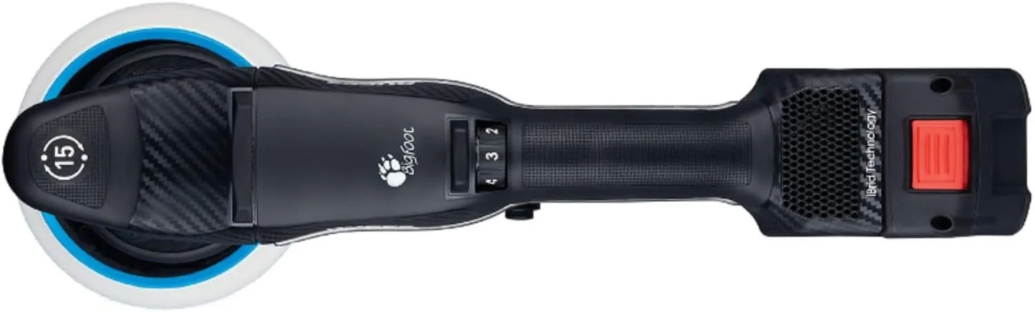 RUPES Bigfoot iBrid Random Orbital Polisher and Bigfoot Mini iBrid Polisher Combo - Advanced 18V Battery System, Optimizes Workflow and Boosts Productivity, Revolutionary Design