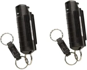 Sabre Red USA .54 oz Hard Case Pepper Spray - Multiple Colors Avail (Black, Two Sprays)