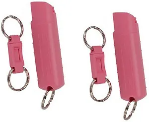 Sabre Red USA .54 oz Hard Case Pepper Spray - Multiple Colors Avail (Pink, Two Sprays)