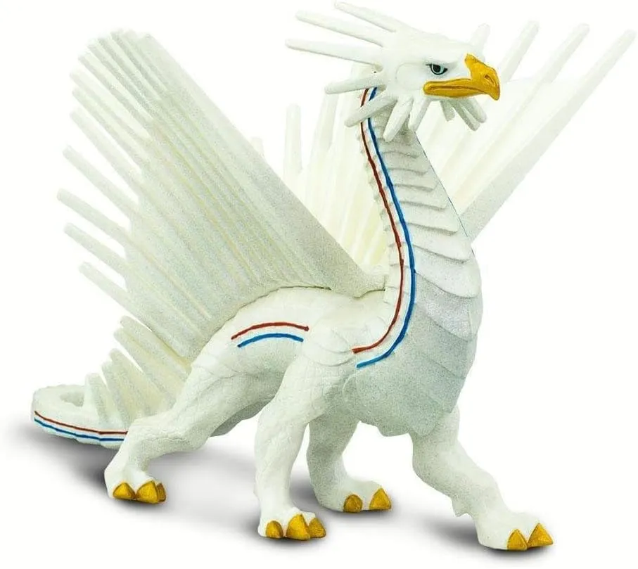 Safari Ltd. Freedom Dragon Figurine - Detailed 7" Fantasy Figure - Toy for Boys, Girls and Kids Ages 4 