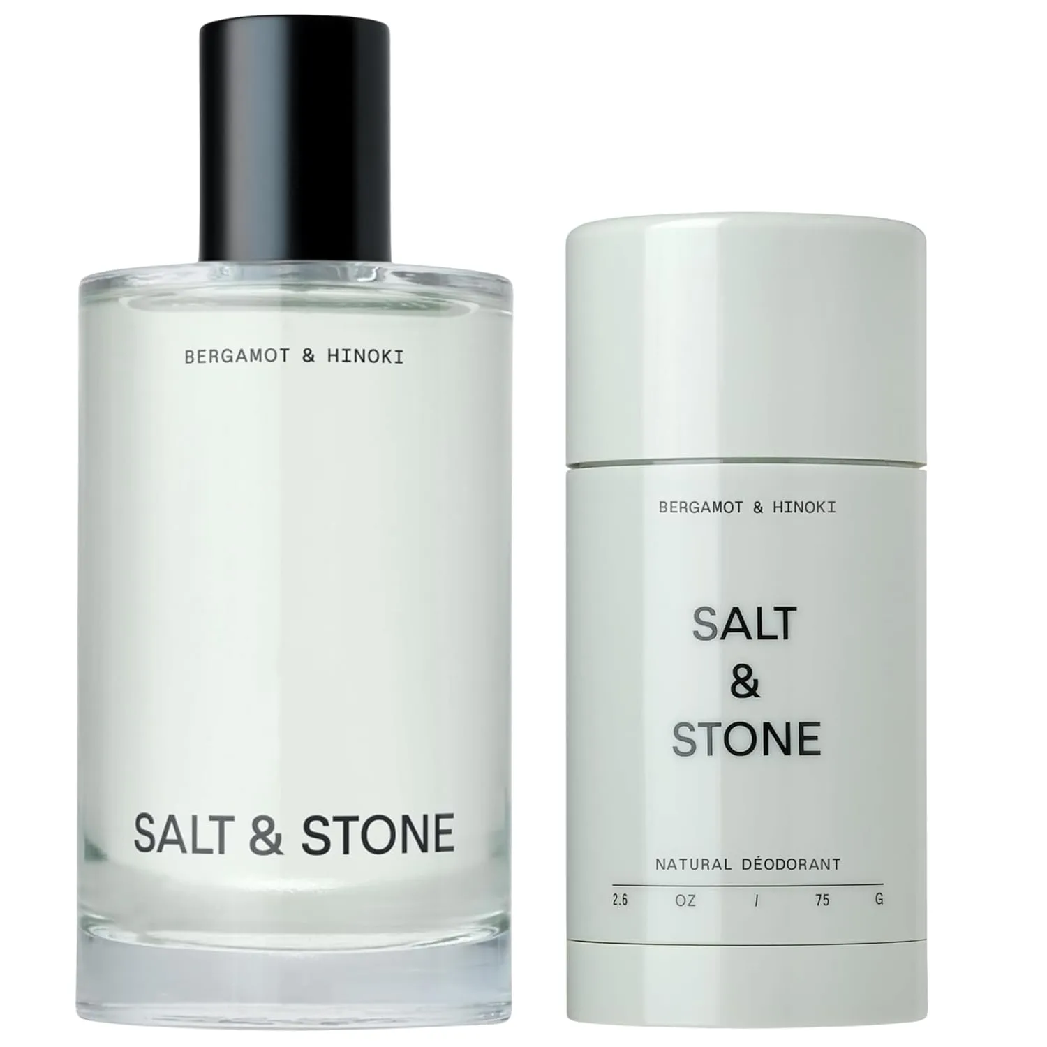 Salt & Stone Body Mist   Natural Deodorant Bundle | Bergamot & Hinoki