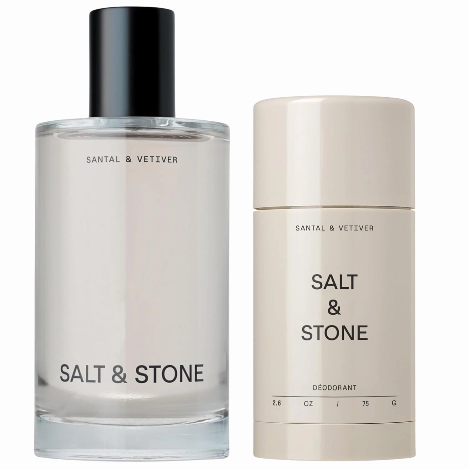 Salt & Stone Body Mist   Natural Deodorant Bundle | Santal & Vetiver