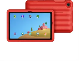 SAMSUNG Galaxy Tab A9  Plus Kids Edition 11” 64GB WiFi Android Tablet, Long Battery Life, Expandable Storage, Thin, Light Design, Durable Puffy Cover, US Version, 2024, Red