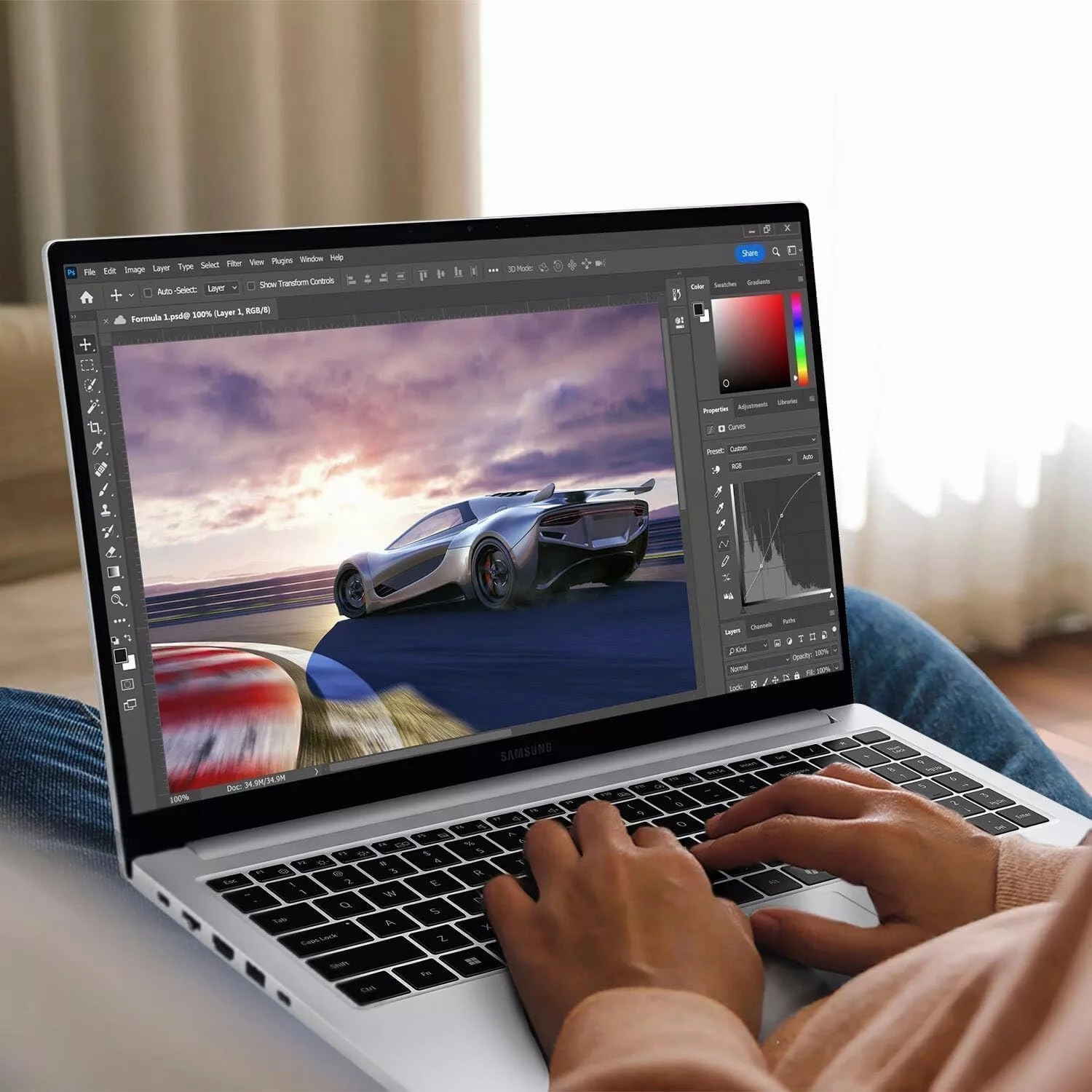 SAMSUNG Galaxy Book4 Business Laptops with Microsoft Office Lifetime License, Intel 10-Core 7-150U(Beats i7-1335U), 15.6" FHD Display, 16 GB RAM, 1 TB SSD, Backlit Keyboard, Windows 11 Pro