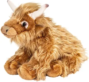 Scottish Highland Beef - 25 cm (Length) - Farm Animal - Soft Toy